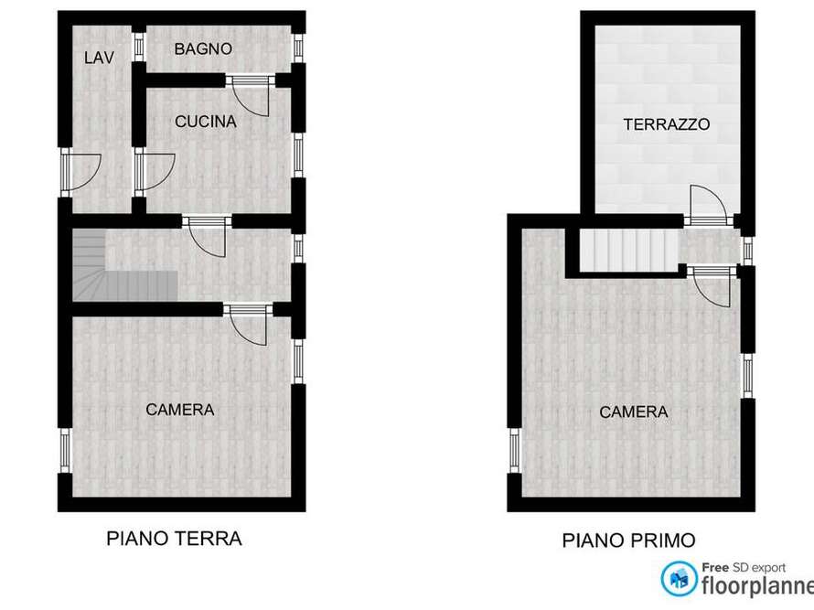 appartamento di 3 locali a bellusco