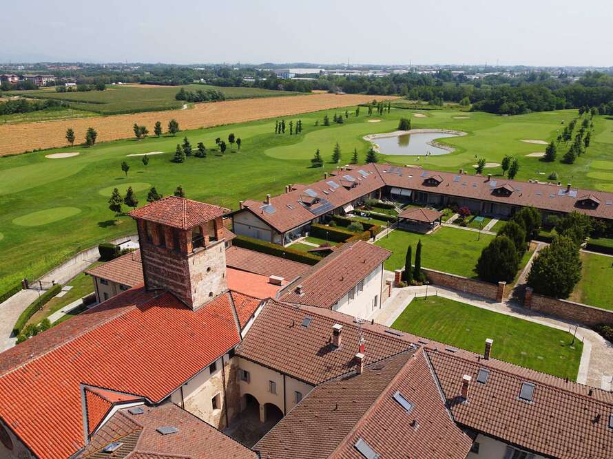 appartamento di due locali oltre portico e giardino nel borgo di camuzzago