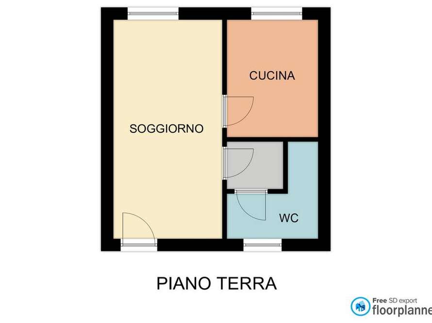 appartamento di 1 locali a bernareggio