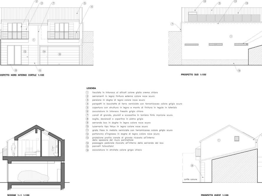 appartamento di 3 locali a usmate velate