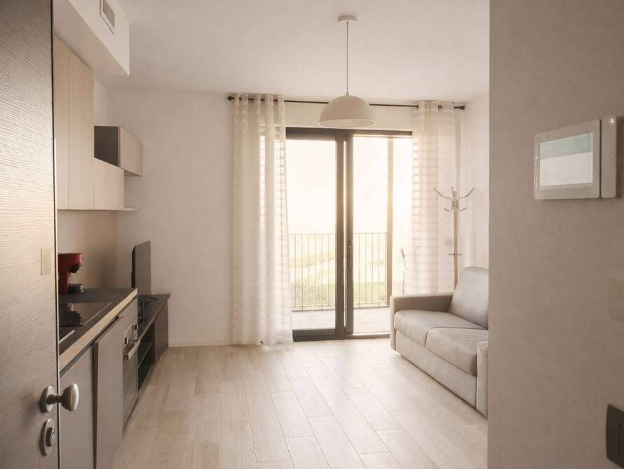 appartamento di 2 locali a milano