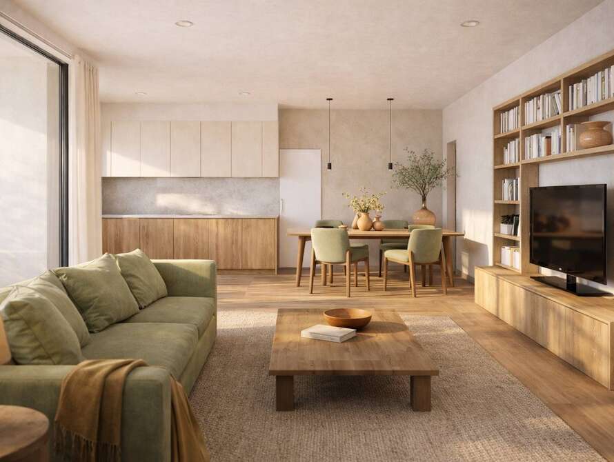 appartamento di 3 locali a usmate velate