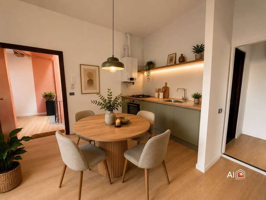 appartamento di 1 locali a milano