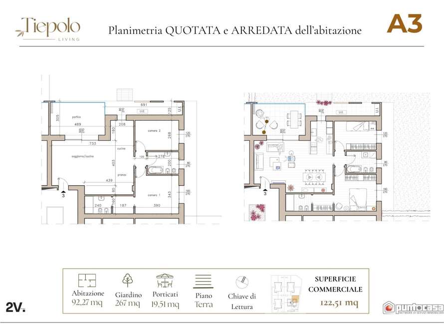 appartamento di 3 locali a usmate velate